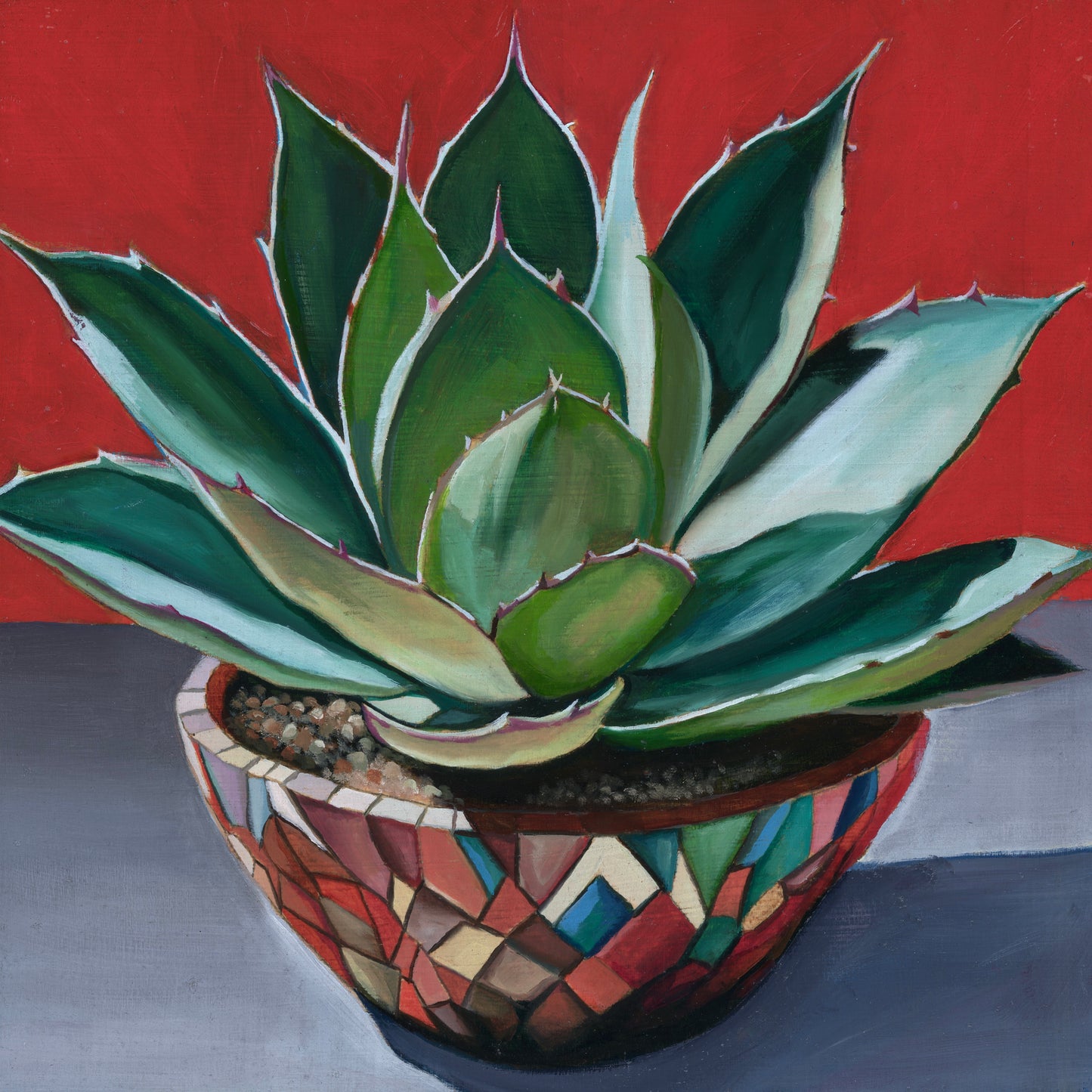 Agave in Tiles (PRINT)