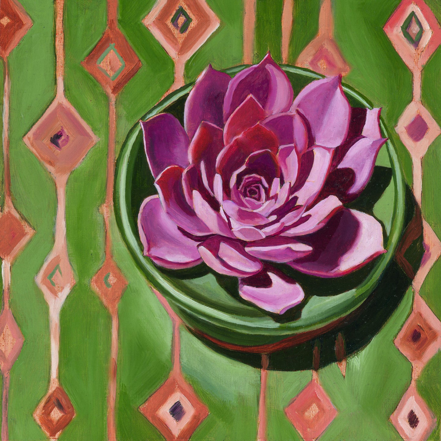 Pink Echeveria #1 (PRINT)