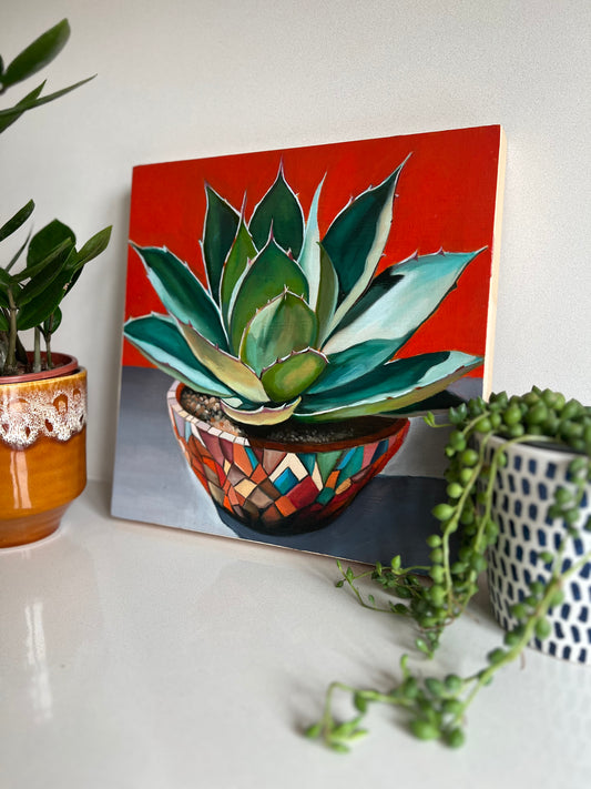 Agave in Tiles